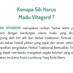 Madu Vitagerd video